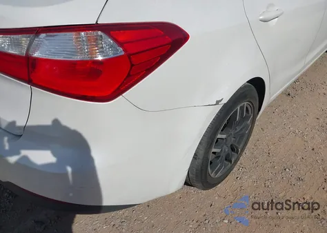 2015 Kia Forte Lx из США, поврежденный, VIN KNAFX4A65F5399285